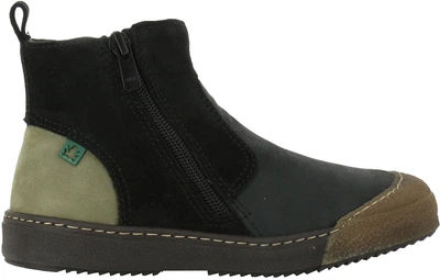 Ботинки для девочек El Naturalista E379 Lux Suede-Pleasant Black / Fundy 28