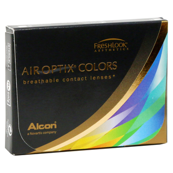 Контактные линзы Alcon AirOptix Colors 2 шт. Honey -08.00