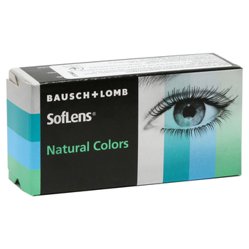 Контактні лінзи Bausch & Lomb Soflens Natural Colors Aquamarine 2 шт. 8.7 -02.50