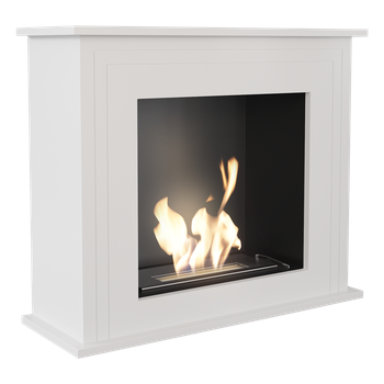 Біокамін Kratki JUNE білий з сертифікатом TUV