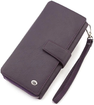 Женский кожаный кошелек ST Leather SТ228 violet