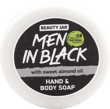 Mыло Beauty Jar Men in Black с ароматом мужских духов Boss 80 г (4751030830483)