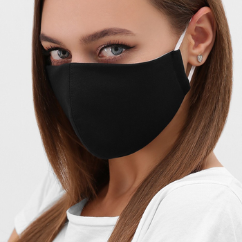 Многоразовая защитная маска черная