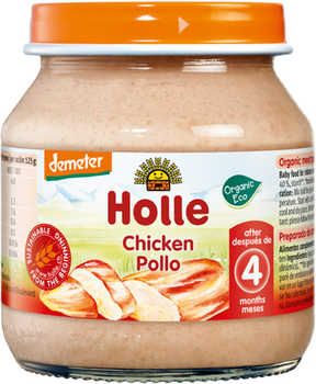 Пюре Holle органічне Курка з 4 місяців 125 г (32843_)
