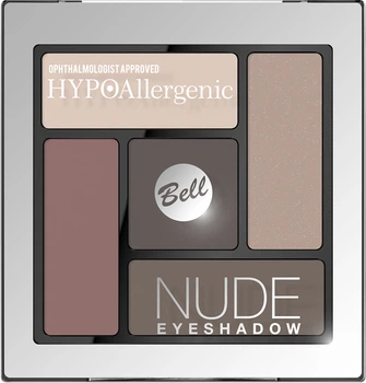 Тени для век Bell Hypo Allergenic №02 атласно-кремовые 6 г (5902082513810)