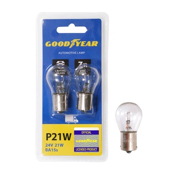 Лампа накаливания автомобильная Goodyear P21W 24V 21W BA15s (блистер: 2 шт.)
