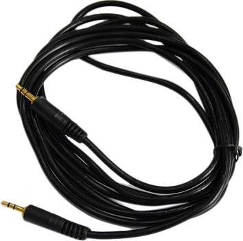 Кабель Atcom 3.5 мм mini-jack (M) - (M) 3 м Black (17436)