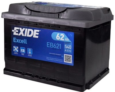 Аккумулятор eb621 exide