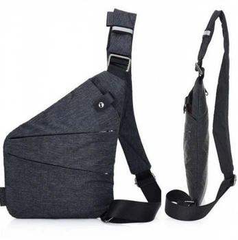 Мужская водонепроницаемая сумка Cross Body Black