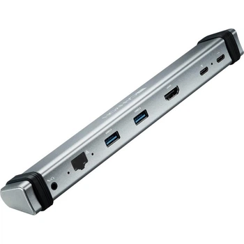 Порт-репликатор Canyon Docking Station with 7 ports, 2Type C, Input 100-240V (CNS-TDS06DG)