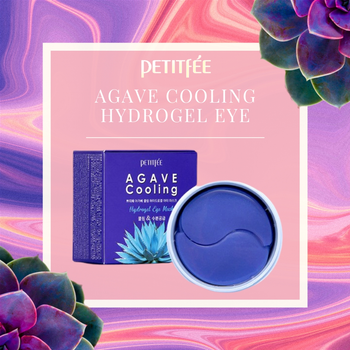 Гідрогелеві охолоджувальні патчі для очей Petitfee Agave Cooling Hydrogel Eye Mask 60 шт. (8809508850429)
