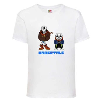 Футболка детская Андертейл 004 (Undertale) белая (UNTA 004) 152 см