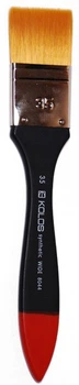 Кисть флейц синтетика 8044 Wide Kolos №35
