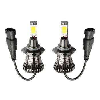 Светодиодные LED лампы головного света Idial 9005/9006(H3/H4) White/Yellow COB 3600Lm 25Watt 6000K/4300K