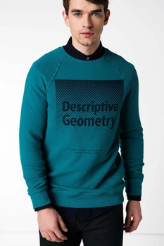 Свитшот De Facto Изумруд S (DeFSweatshirt-291-0)