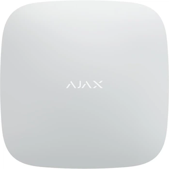 Интеллектуальный центральный узел Ajax Hub 2, gsm, ethernet, jeweller, беспроводной, белый. (650749)