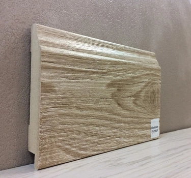 Плинтус Супер Профиль Монблан Пустикал 2800x95x16 Бежевый 1695mr