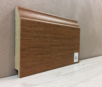 Плинтус Супер Профиль Орех Лесной 2800x95x16 Светло коричневый 1695ol