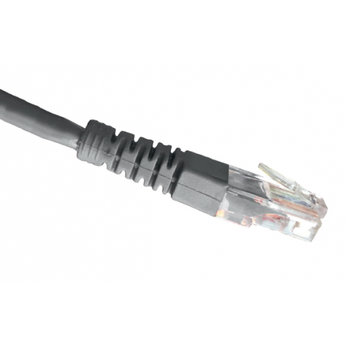 Патч-корд OK-net Кат.5e UTP 24AWG Серый Без защиты фиксатора 10м (OK-PC2500G)