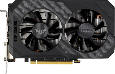 Відеокарта Asus PCI-Ex GeForce GTX 1650 TUF Gaming OC Edition 4GB GDDR6 (128bit) (1410/12000) (DVI-D, HDMI, DisplayPort) (TUF-GTX1650-O4GD6-GAMING)