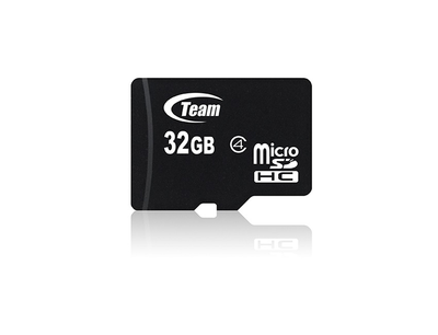 Карта памяти MicroSDHC 32GB Class 4 Team (TUSDH32GCL402)