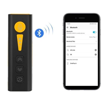 Изменитель голоса для мобильных телефонов Mamen I3K, преобразователь голоса, Bluetooth 5.0, 7 режимов, черный (100511)