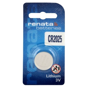 Батарейка литиевая Renata CR2025, 3V, блистер 1шт