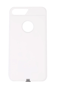 Адаптер чехол для беспроводной зарядки Qi для iPhone 6 Plus/6S Plus/7 Plus Белый (433)