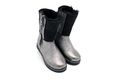 Сапоги Sandalik 28(р) цвета никель (55-998)