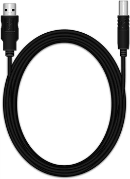 Kabel MediaRange USB 2.0 A to USB 2.0 B plug 3 m Black (4260057126498)