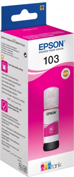 Контейнер з чорнилом Epson 103 для EcoTank L3151/L3201/L1250/L3156/L3251/L3266/L3150/L3260 Magenta (C13T00S34A)