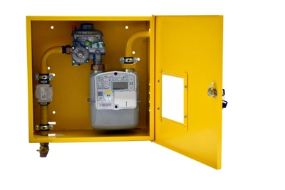 Пункт газовый шкафной бытовой FE-6 со счетчиком Elster G1.6 G2.5 G4T «БТК - Центр Комплект»