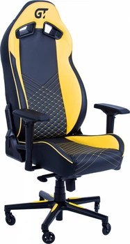 Крісло геймерське GT RACER X-8010 Black/Yellow