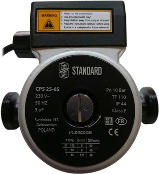 Циркуляційний насос Standard CPS 25/6S-180 (CPS25-6S180)