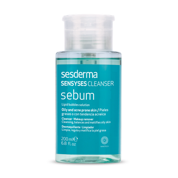 Липосомальний лосьйон Sesderma Sensyses Sebum для зняття макіяжу для проблемної шкіри 200 мл (8429979414571)