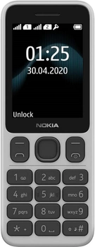 Мобільний телефон Nokia 125 TA-1253 DualSim White (16GMNW01A01)