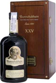 Віскі Bunnahabhain 25 y.o. 0.7 л 46.3% у дерев'яній подарунковій упаковці (5029704217397)