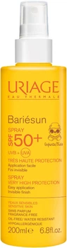 Сонцезахисний спрей Uriage Bariésun Enfants Spray SPF 50+ для дітей 200 мл (3661434001420)