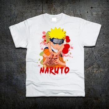 Футболка Наруто Аниме Naruto White 140 см (297464)