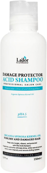 Бесщелочной шампунь La'dor Damage Protector Acid Shampoo с pH 4.5 для завитых и окрашенных волос 150 мл (8809500810605)