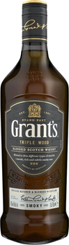 Виски Grant's Triplewood Smoky 5-6 лет выдержки 0.7 л 40% (5010327255033)