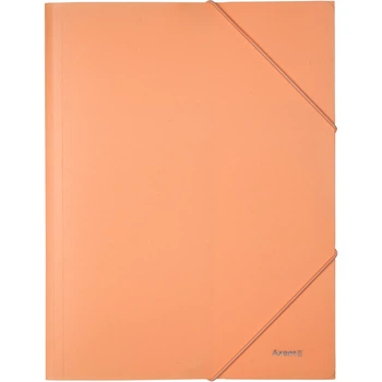 Папка на резинках А4 Axent Pastelini персиковая 1504-42-A, 43846
