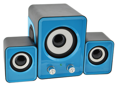 Комп'ютерні колонки 2.1 S. Y IS-12 Blue