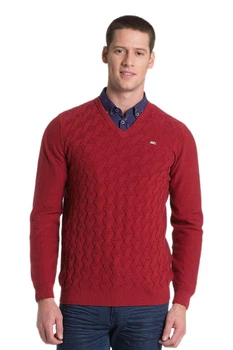 Пуловер U.S. Polo Assn S Бордовый (US POLO-1240)
