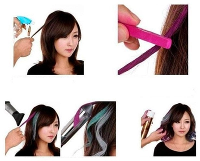 Набор мелков для волос Hair chalk 6 шт (2000992392099)