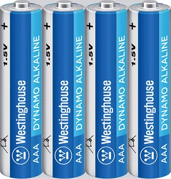 Лужна батарейка Westinghouse Dynamo Alkaline AАA LR03 4шт/уп shrink /60