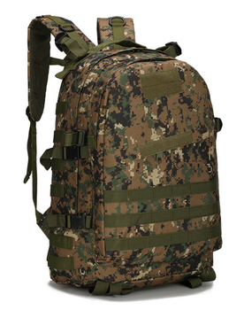Городской тактический штурмовой военный рюкзак ForTactic 40 литров Американский пиксель