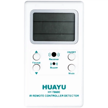 ТЕСТЕР ДЛЯ ПУЛЬТІВ HUAYU HY-T860E з дисплеєм (24 мсх, автоматичний пошук)