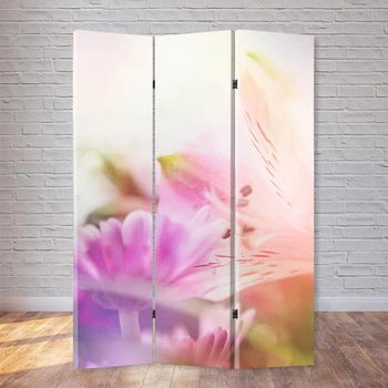 Ширма декоративная FineDecor "Цветы" 120х180 см 038