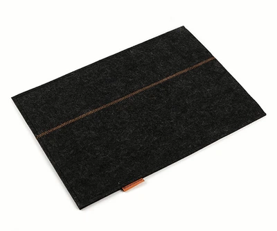 Чехол для планшета FeltFabricDesign 42х29 из войлока черный М25 (10512)